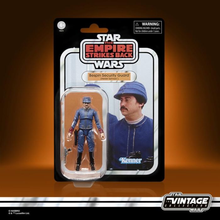 Star Wars: The Vintage Collection Bespin Security Guard Helder Spinoza - Empire Strikes Back - Exclusive