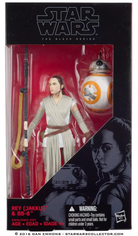 star wars the black series Rey & BB-8 ** Return/damaged box**