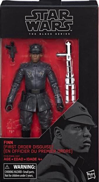 Star Wars The Black Series - Finn - First order disguise #51 ( SUBPAR BOX )