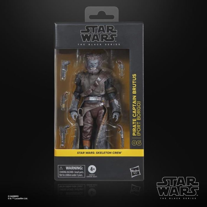 Star Wars: The Black Series 6 Pirate Captain Brutus (Port Borgo) (Skeleton Crew)