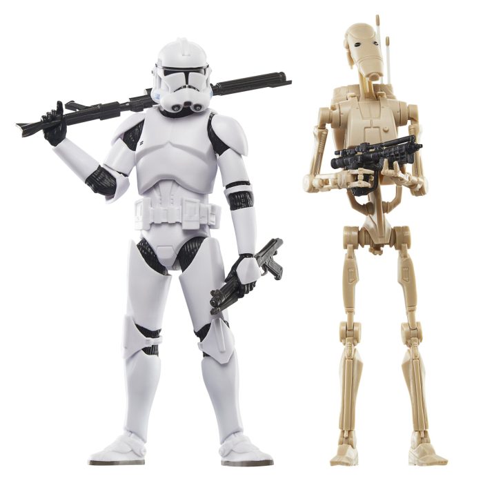 Star Wars The Black Series Clone Trooper & Battle Droid