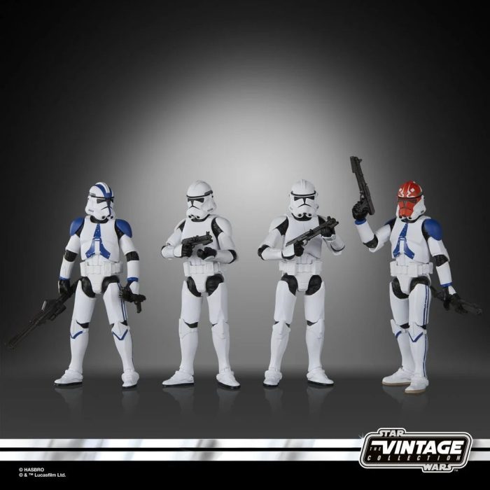 STAR WARS: THE VINTAGE COLLECTION PHASE II CLONE TROOPER 4-PACK