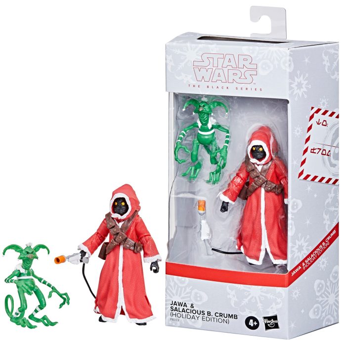 Star Wars The Black Series Jawa & Salacious B. Crumb - Holiday Edition