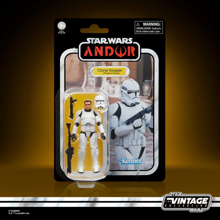 Star Wars The Vintage Collection Phase II Clone Trooper - Andor (Sub-Par Packaging)