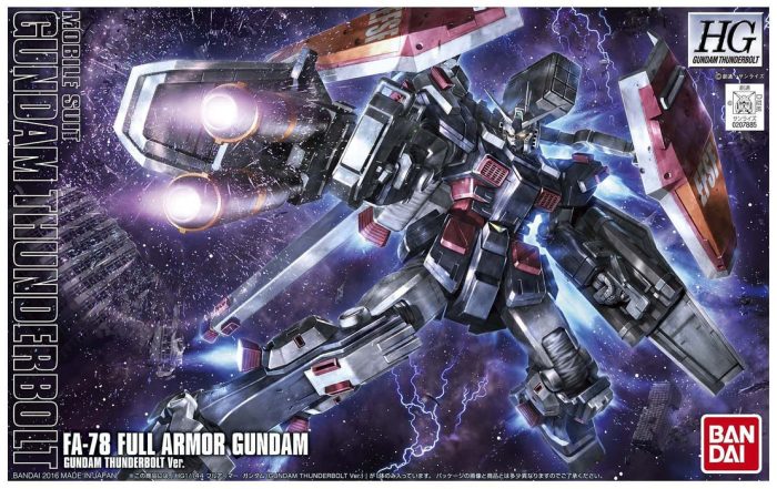 Thunderbolt HG 1/144: Full Armor Gundam - Anime Color Ver