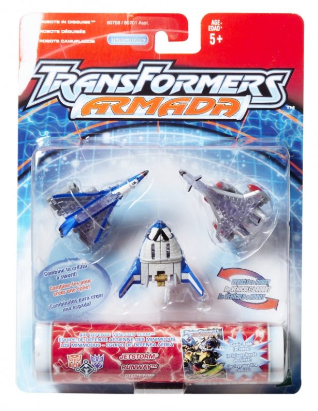 Transformers Armada (2002) Jetstorm Runway Sonar Boxed Air Defense