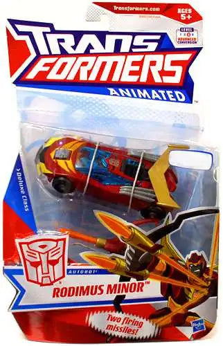 Transformers Animated Rodimus Minor Exclusive Deluxe Action Figure