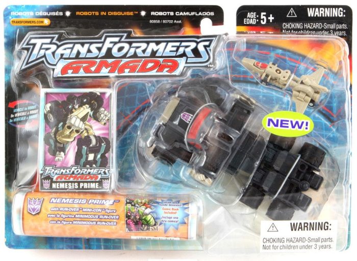 Transformers Armada Super-Cons Nemesis Prime with Run-Over