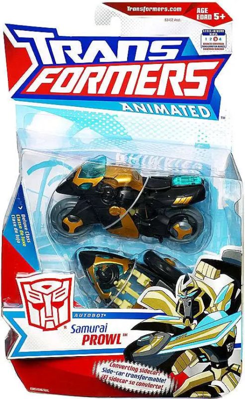 Transformers Animated Samurai Prowl Deluxe Action Figure