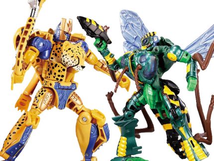 Transformers: Beast Wars BWVS-03 Cheetor vs. Waspinator - Premium Finish