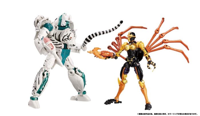 Transformers: Beast Wars BWVS-04 Tigatron vs. Blackarachnia - Premium Finish - Two-Pack (preorder)