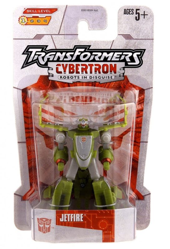 Transformers Cybertron Robots in Disguise Jet Fire Legend Class