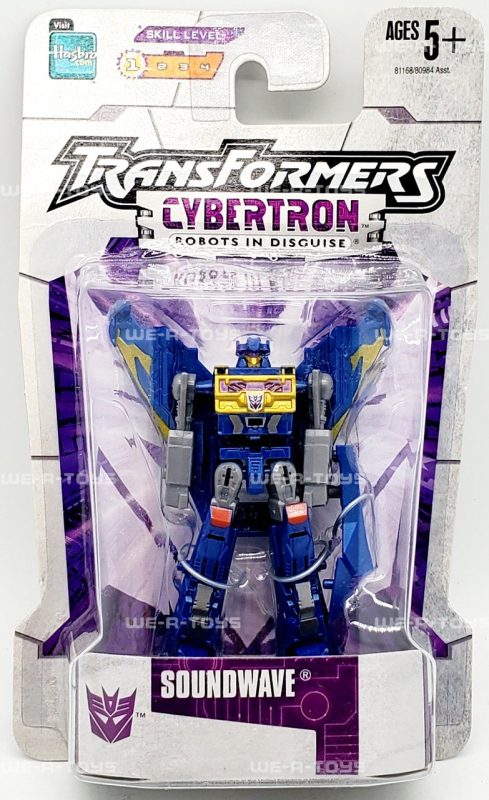 Transformers Cybertron Robots in Disguise Decepticon Soundwave Legend Class
