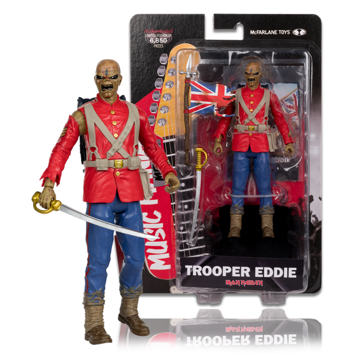 Trooper Eddie from Iron Maiden (Music Maniacs: Metal) 6 Figure