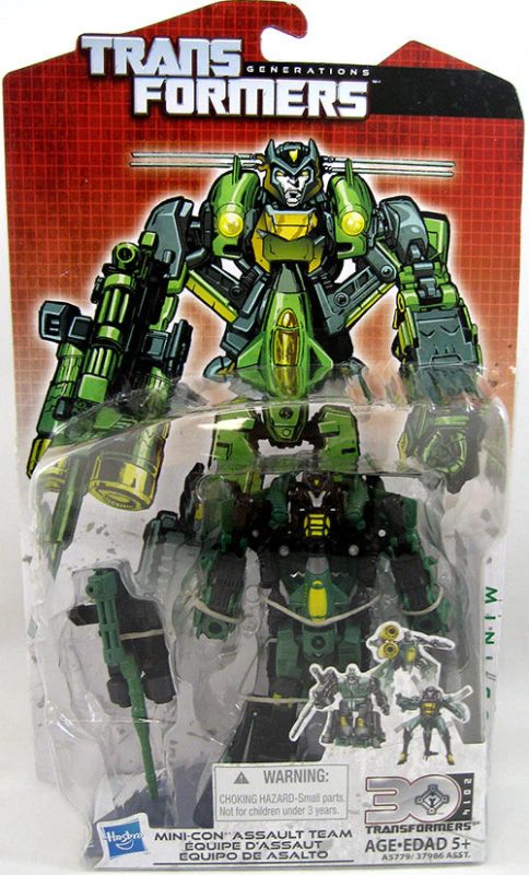 Transformers Generations  30th Anniversary MINI-CON  TEAM Windshear Heavytread Runway Deluxe
