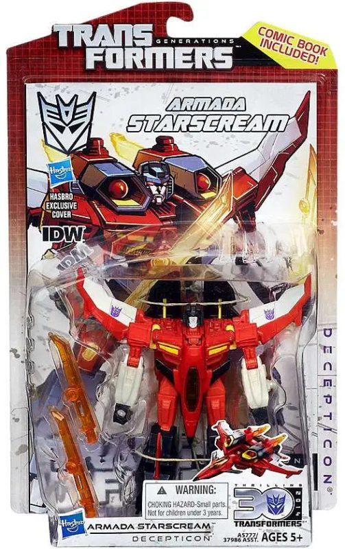Transformers Generations 30th Anniversary Deluxe IDW Armada Starscream Deluxe