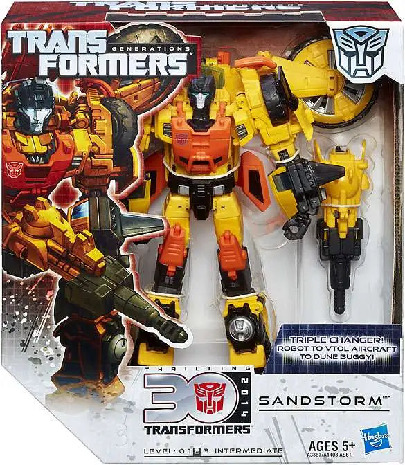 Transformers Generations 30th Anniversary Sandstorm Voyager