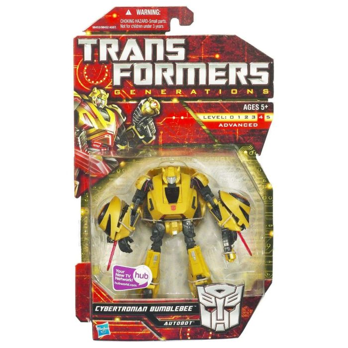 Transformers Generations Deluxe Cybertronian Bumblebee War For Cybertron Game
