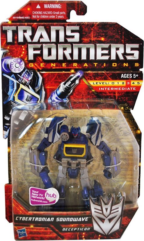 Transformers Generations Original Cybertronian Soundwave Deluxe Class