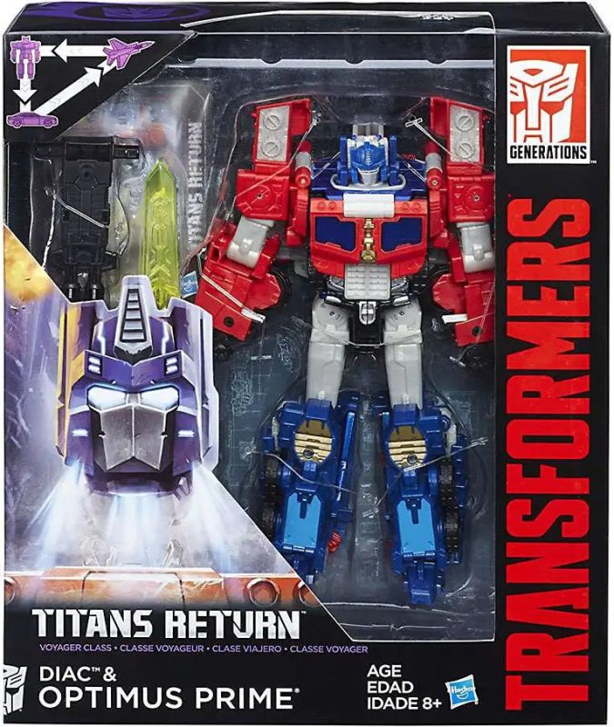 Transformers Generations Titans Return Diac & G2 Optimus Prime