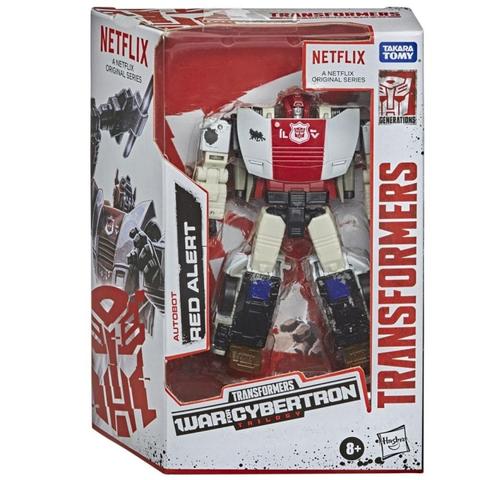 TRANSFORMERS GENERATIONS WAR FOR CYBERTRON TRILOGY - WFC-13 AUTOBOT RED ALERT NETFLIX EDITION