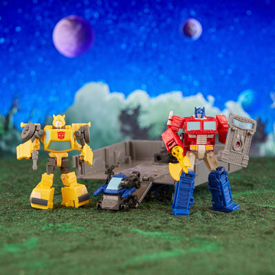 Transformers Legacy Evolution Core Class Optimus Prime & Bumblebee - Exclusive