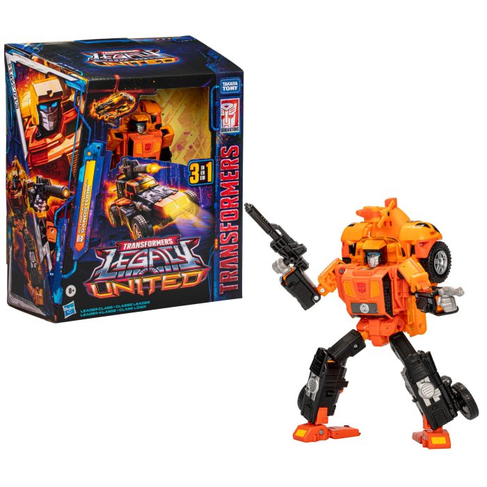 Transformers Legacy United Leader Class G1 Triple Changer Sandstorm