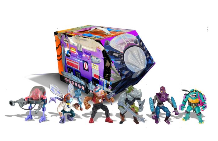 Teenage Mutant Ninja Turtles Retro Villains Mutant Module Rotocast Action Figure 6-Pack - Previews Exclusive