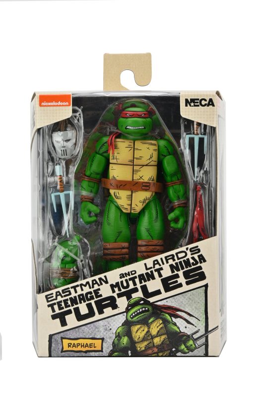 Teenage Mutant Ninja Turtles (Mirage Comics) – 7 Scale Action Figure – Raphael (Subpar Packaging)