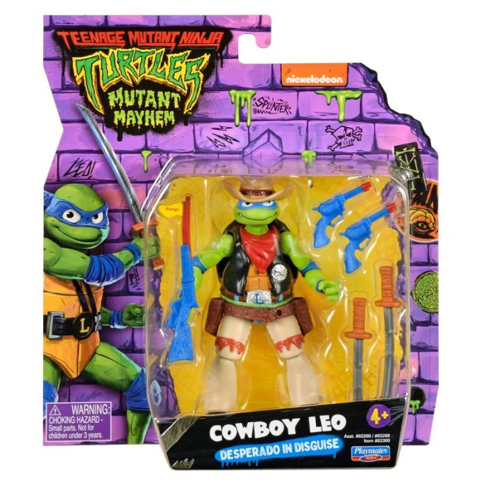 Teenage Mutant Ninja Turtles: Mutant Mayhem Cowboy Leo Action Figure