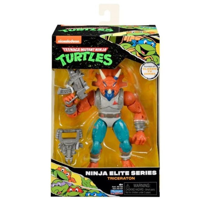 Teenage Mutant Ninja Turtles Ninja Elite Series Triceraton Figure