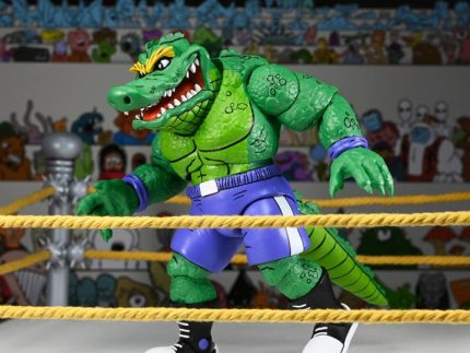 Teenage Mutant Ninja Turtles Adventures Stump Wrestling Leatherhead (Archie Comics) Action Figure