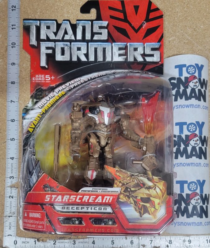 Transformers Movie Preview STARSCREAM Protoform
