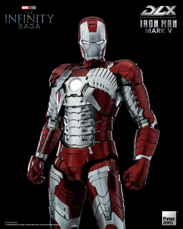 ThreeZero - Marvel Studios: The Infinity Saga: DLX Iron Man Mark 5