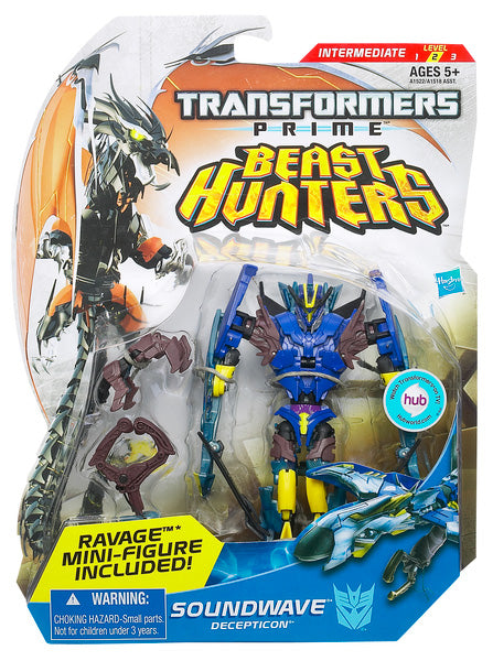 Transformers Prime Beast Hunters Deluxe Class Soundwave