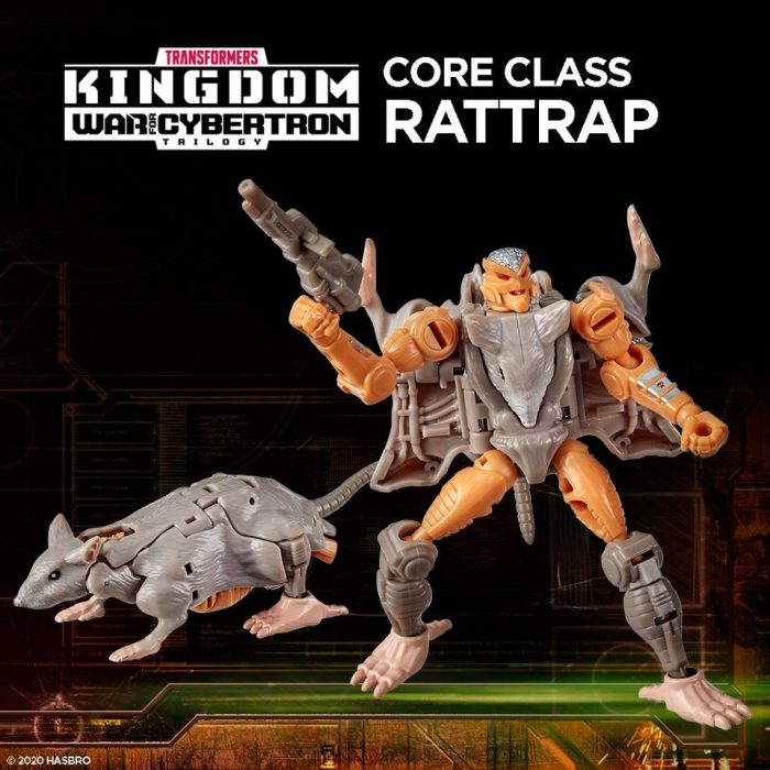 Transformers  rat trap War for Cybertron Kingdom CORE RATTRAP