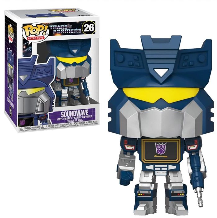 TRANSFORMERS SOUNDWAVE FUNKO POP! VINYL #26