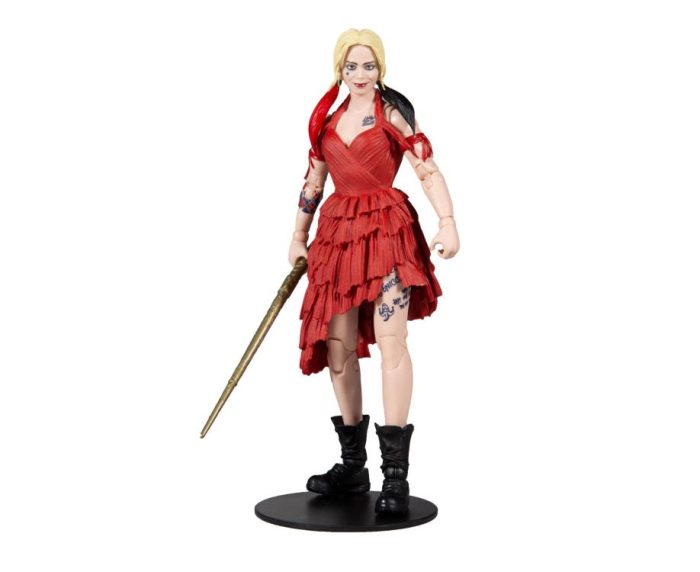 The Suicide Squad DC Multiverse Harley Quinn Action Figure (Collect to Build: King Shark)