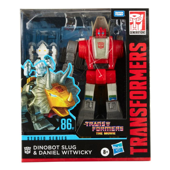 Transformers Studio Series 86-07 Leader The Transformers: The Movie Dinobot Slug and Daniel Witwicky Reissue