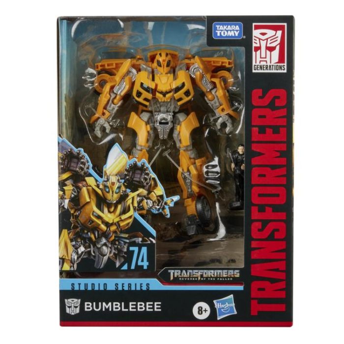 Transformers Studio Series 74 Deluxe Bumblebee with Sam