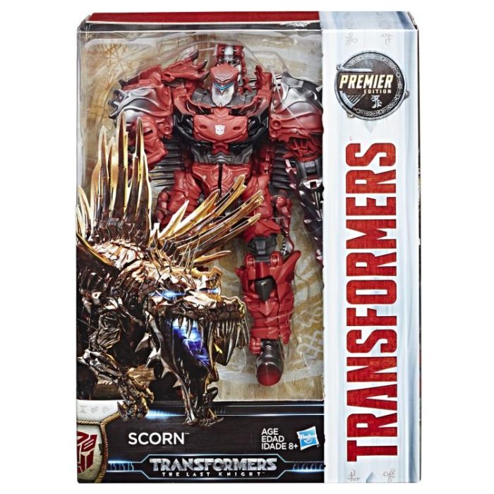 Transformers: The Last Knight Premier Edition Voyager Scorn ( subpar packaging )