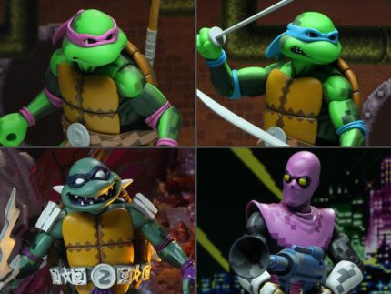 TMNT: Turtles in Time Wave 1 Set of 4 Figures