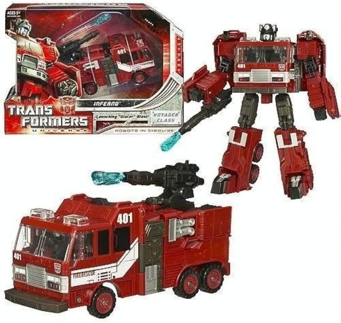 Transformers Universe Voyager Class 25Th Anniversary Inferno