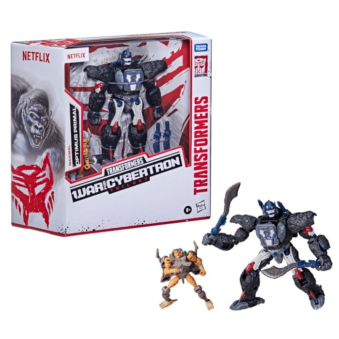 Transformers War for Cybertron - Netflix - Optimus Primal and Rattrap - Exclusive