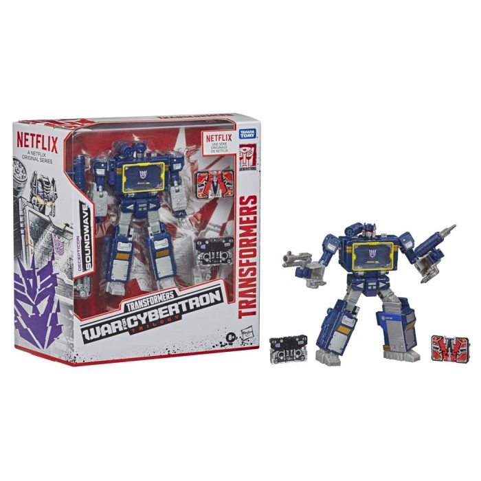 Transformers War for Cybertron - Netflix - Soundwave Battle 3-Pack - Exclusive