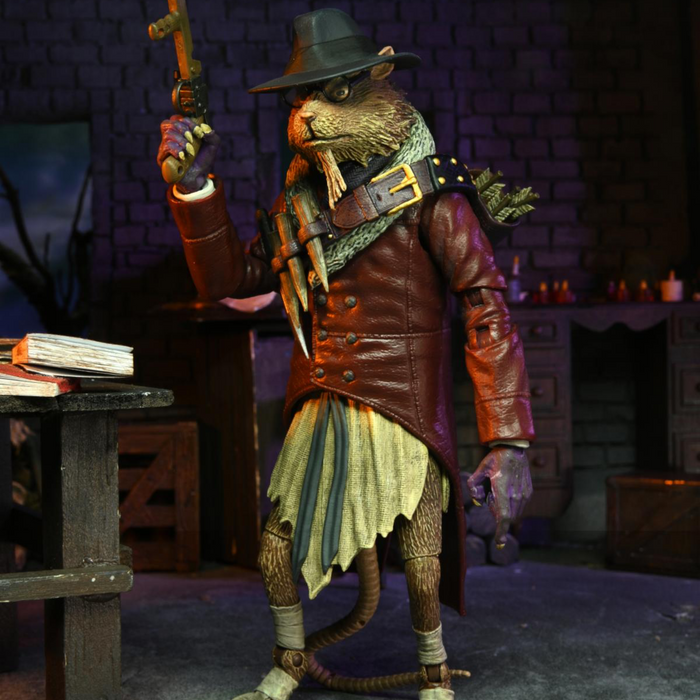 Universal Monsters x Teenage Mutant Ninja Turtles Ultimate Splinter as Van Helsing