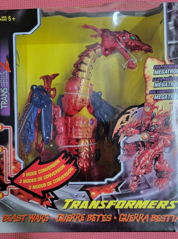 Vintage Transformers Beast Wars Transmetal 2 Megatron