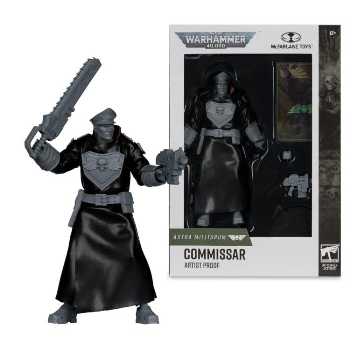 Warhammer 40,000 Astra Militarum Commissar (Artist Proof) Action Figure