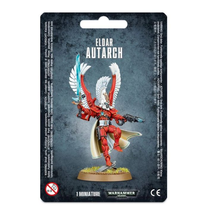 Warhammer 40,000 - Aeldari - Winged Autarch