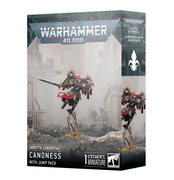 Warhammer 40000 - Adepta Sororitas - Canoness With Jump Pack